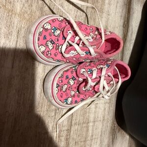 Vans Kids Pink Hello Kitty Sneakers